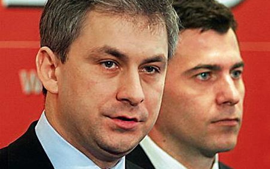 Grzegorz Napieralski i Wojciech Olejniczak