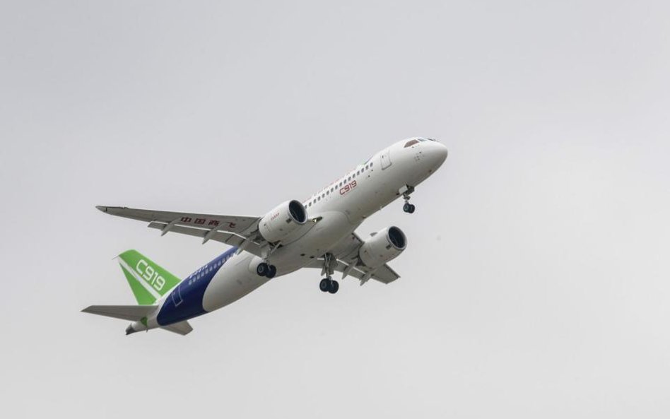 Chiński C919 nie zagrozi Airbusowi i Boeingowi