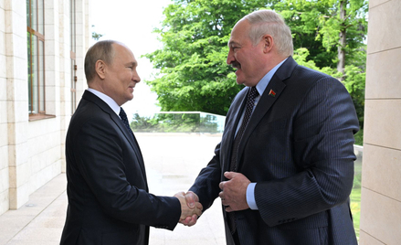 Spotkanie Putina i Łukaszenki