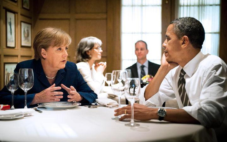 Angela Merkel i Barack Obama