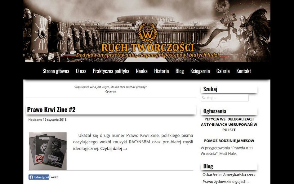 Nazistowska sekta znów aktywna w Polsce