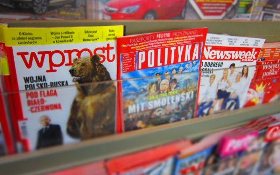 Sprzedaż tygodników w czerwcu