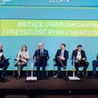Od lewej: Marcin Piasecki z „Rzeczpospolitej”, Marina Dubakina, prezeska ds. zrównoważonego rozwoju 