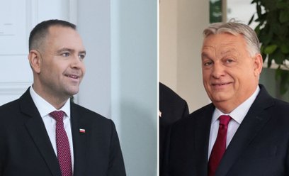 Karol Nawrocki i Viktor Orbán