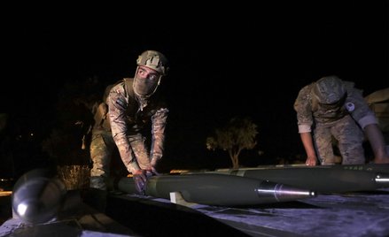 Syryjscy rebelianci wspierani przez Turcję