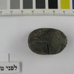 Skarabeusz — amulet faraona Amenhotepa III znaleziony w ruinach Gezer / Samuel Wolff, Tel Gezer Exca