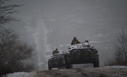 Ukraińskie wozy bojowe w obwodzie donieckim