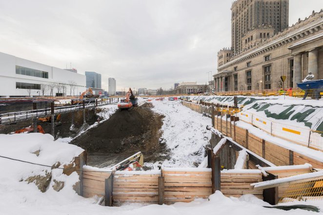 Wykonawca szacuje, że prace ziemne potrwają do połowy kwietnia tego roku