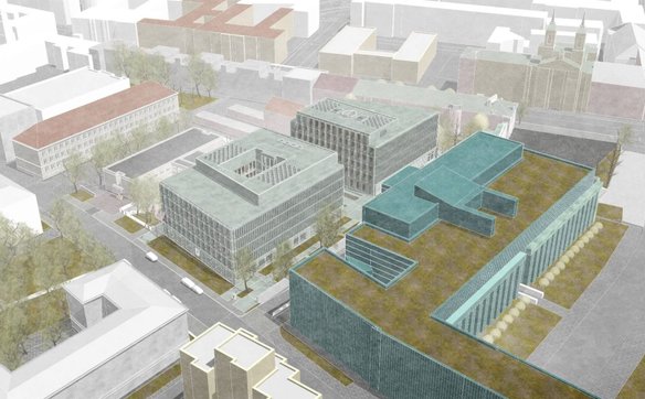 Budowa dwóch obiektów sądowo-administracyjnych to pierwsza część przetargu.