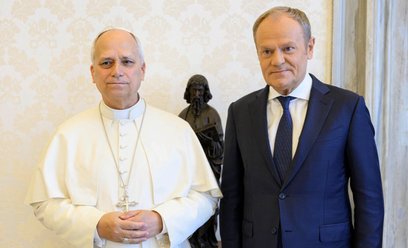 Papież Leon XIV 7 maja przyjął premiera Donalda Tuska na audiencji