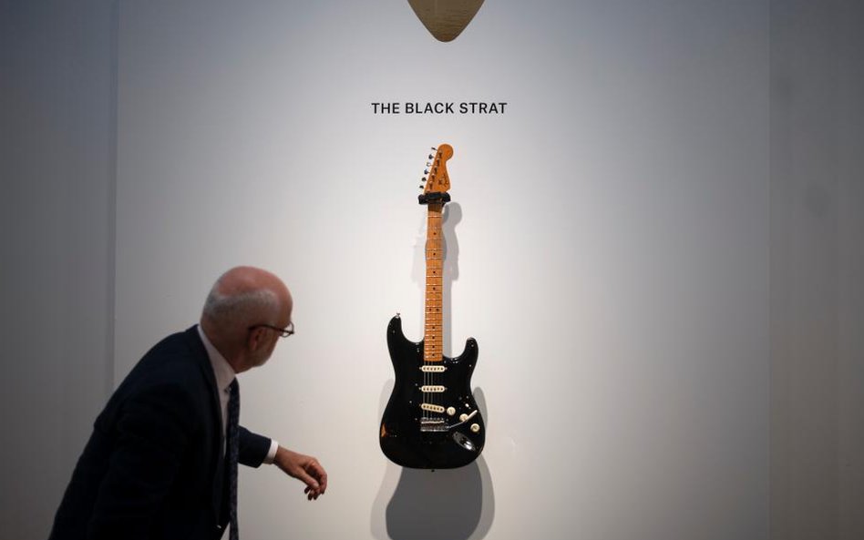 David Gilmour sprzedał wszystkie swoje cenne gitary
