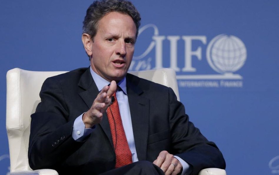 Były amerykański sekretarz skarbu Timothy Geithner