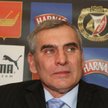 Trener Widzewa Paweł Janas