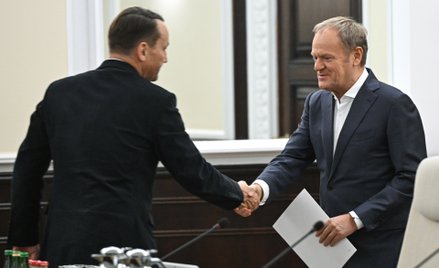 Radosław Sikorski i Donald Tusk
