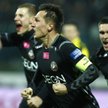 Piłkarze Polonii podczas meczu z Legią, 30 marca 2013 roku