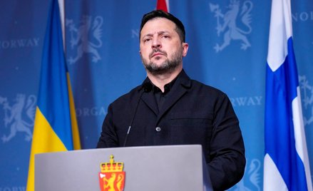 Prezydent Ukrainy Wołodymyr Zełenski