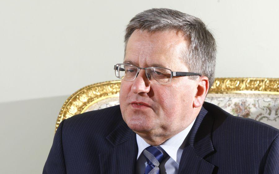 Bronisław Komorowski z nagrodą Atlantic Council