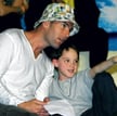 Zinedine Zidane i jego syn Luca