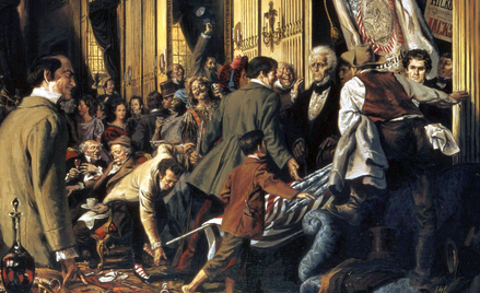 Amerykańskie elity były oburzone pijackimi przyjęciami, na które prezydent Andrew Jackson zapraszał 