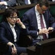 Elżbieta Witek i Mateusz Morawiecki