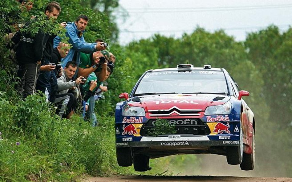 Sebastien Loeb jeszcze na trasie