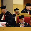 Sędziowie Trybunału Konstytucyjnego (obecnie w stanie spoczynku): Marek Mazurkiewicz (L), Ewa Łętows