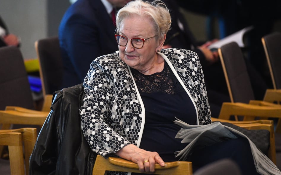 Była Rzecznik Praw Obywatelskich prof. Ewa Łętowska