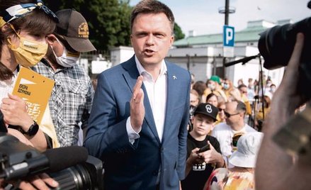 Szymon Hołownia apeluje do osób, które nie chcą iść na wybory