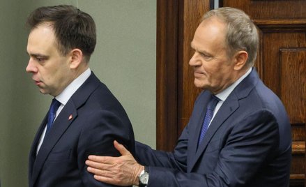 Andrzej Domański i Donald Tusk