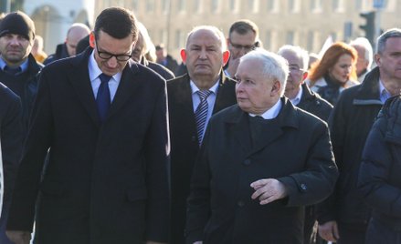 Mateusz Morawiecki i Jarosław Kaczyński