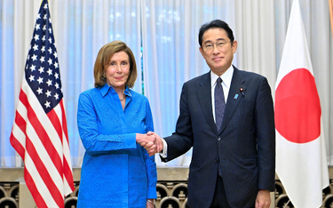 Nancy Pelosi i Fumio Kishida