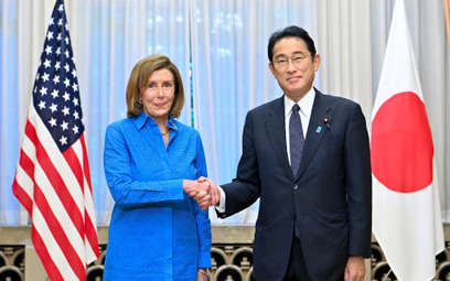 Nancy Pelosi i Fumio Kishida