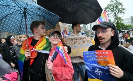 W Kijowie odbył się pierwszy od wybuchu wojny Marsz Równości