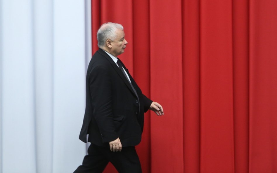 Prezes PiS Jarosław Kaczyński