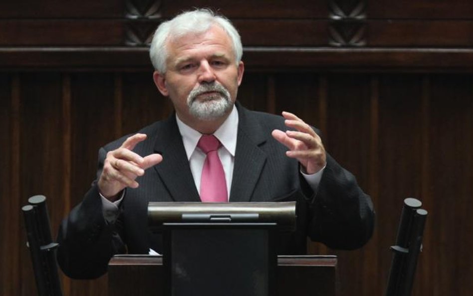 Ryszard Zbrzyzny jest posłem SLD i liderem związku zawodowego w miedziowym gigancie