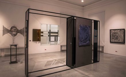 Sala Abstrakcji, "Ćwiczenia ze sztuki", Pałac Czapskich