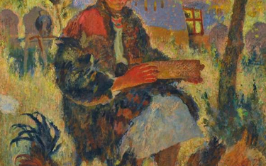 Kazimierz Sichulski stworzył galerię wiejskich typów. „Baba z kurami”, olej na płótnie, 1932 rok