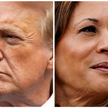 Donald Trump and Kamala Harris