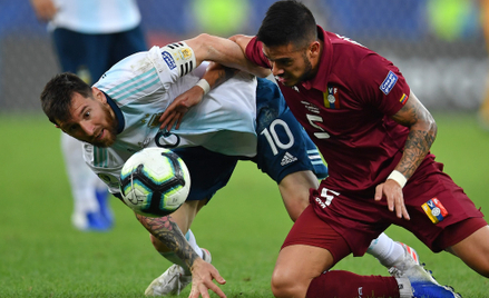 Copa America: W ćwierćfinałe wygrała Argentyna
