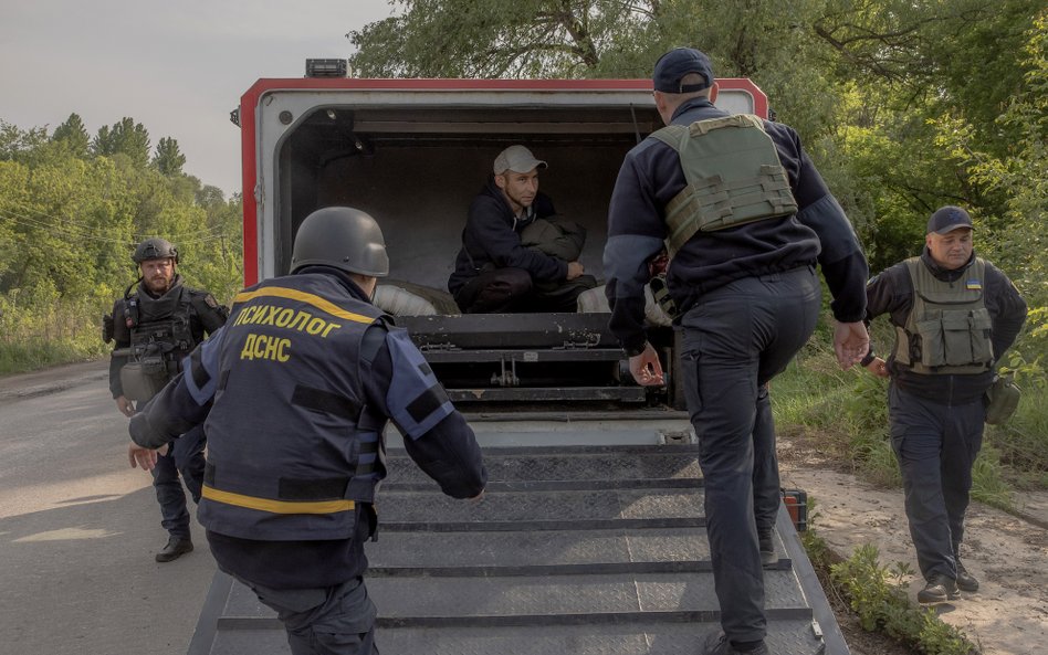 Wojna w Ukrainie. W walkach pod Charkowem Rosjanie górą