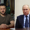 Wołodymyr Zełenski i Władimir Putin