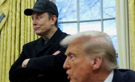 Elon Musk i Donald Trump w Gabinecie Owalnym