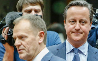 Brytyjsko-unijne ustalenia mogą być groźnym precedensem. Na zdjęciu premier David Cameron i przewodn