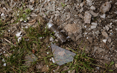 Kapsuła z bombą kasetową w Awdijiwce, marzec 2023