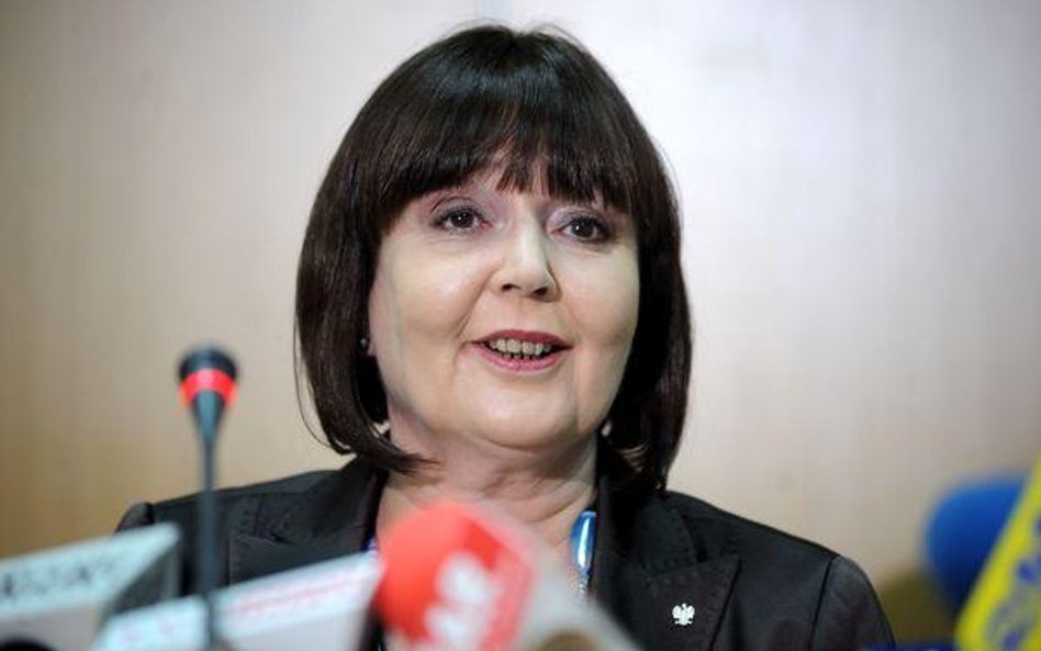 Minister pracy Jolanta Fedak