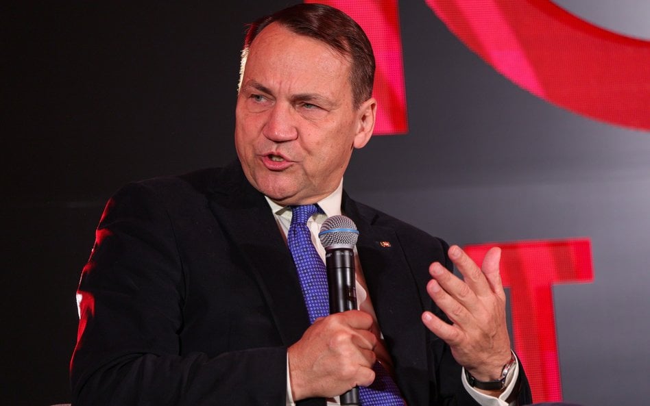 Wicepremier, minister spraw zagranicznych RP Radosław Sikorski