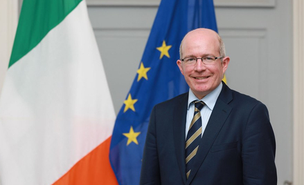 Ambasador Irlandii w Polsce Patrick Haughey