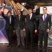 Zwycięzcy 15. edycji Global Management Challenge Poland: (od lewej) Wojciech Karolewski, Michał Jaki