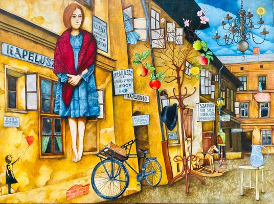 Odkryciem są obrazy mało znanego malarza Roberta Macieja