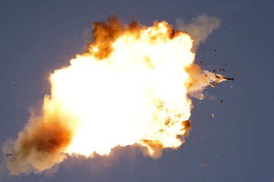 Dron Hezbollahu przechwycony przez pocisk izraelskiej obrony powietrznej